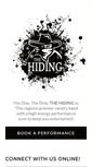 Mobile Screenshot of hidingnation.com